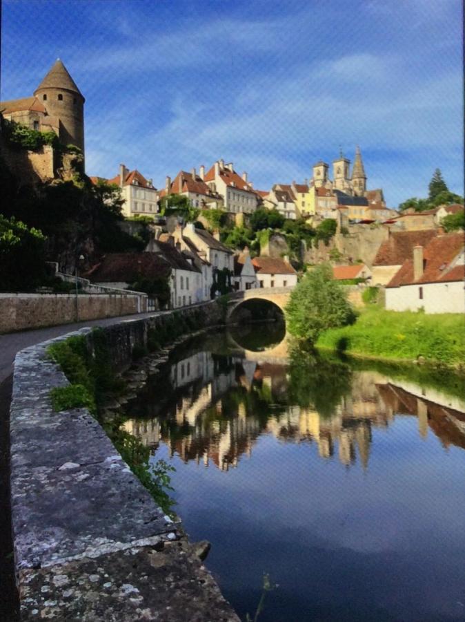 Maison Cosy En Plein Centre Ville Semur-en-Auxois Dış mekan fotoğraf